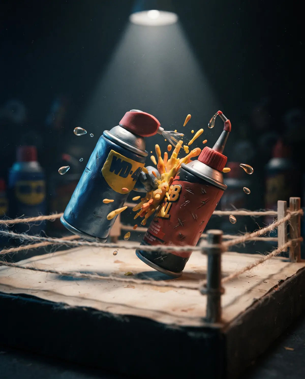 Ballistol vs Break-Free CLP: claymation fight preview