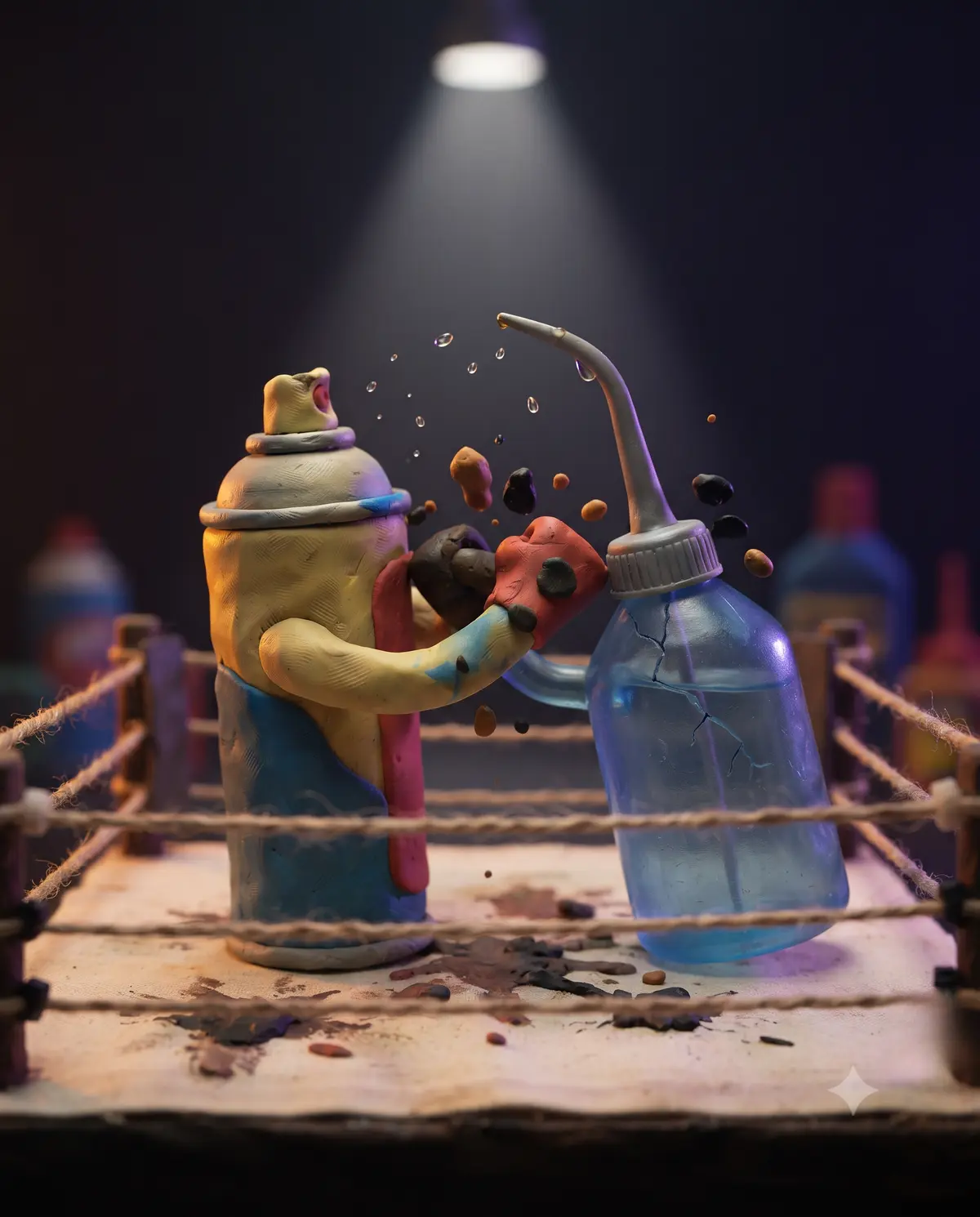 PB B'laster vs Kroil: claymation fight preview