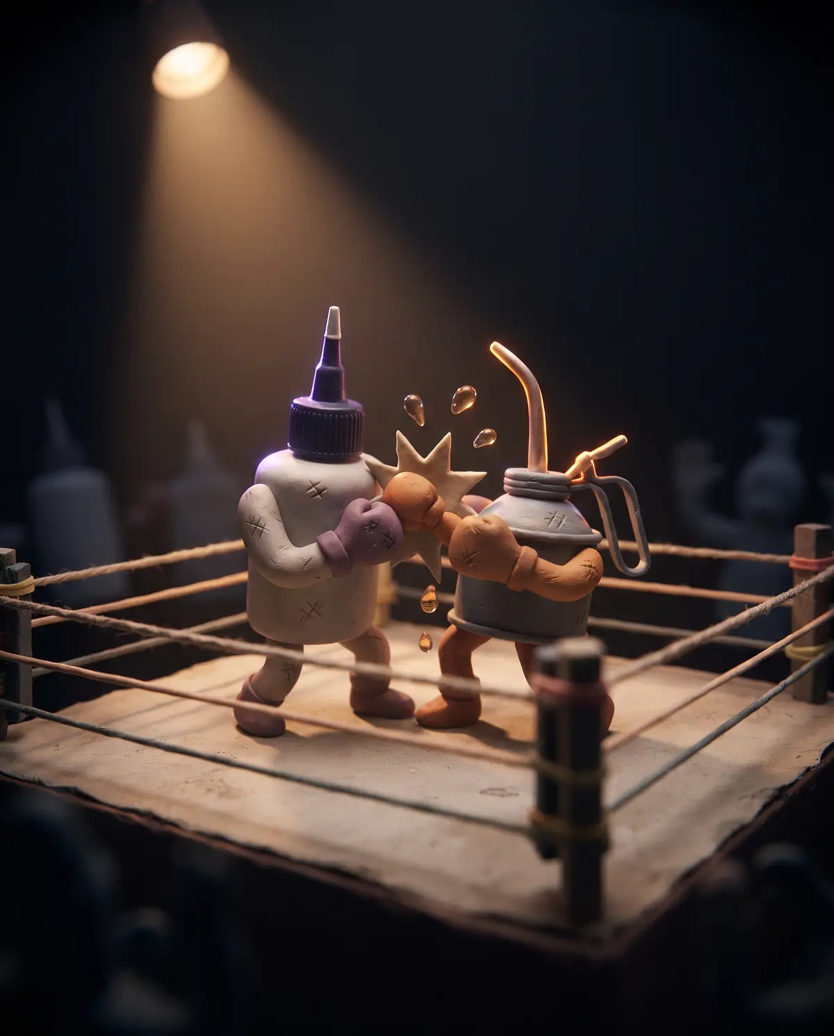 Tri-Flow vs 3-IN-ONE Oil: claymation fight preview