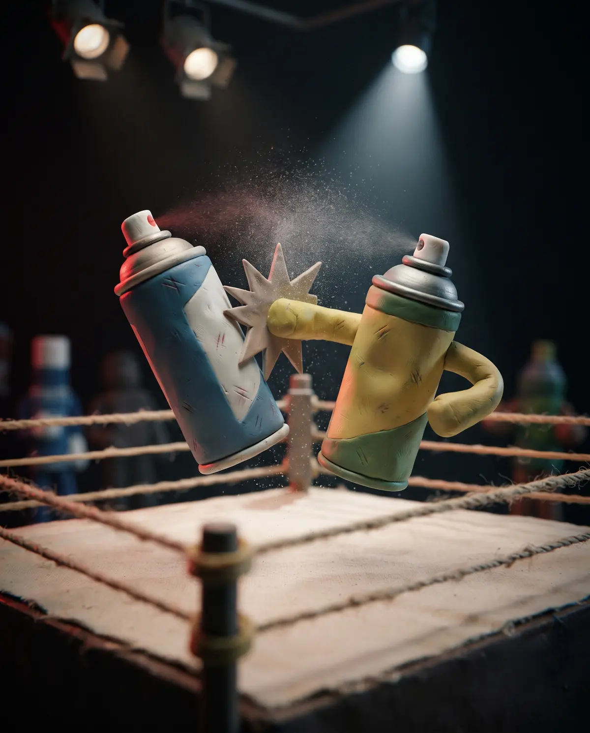 WD-40 Silicone vs 3M Silicone: claymation fight preview